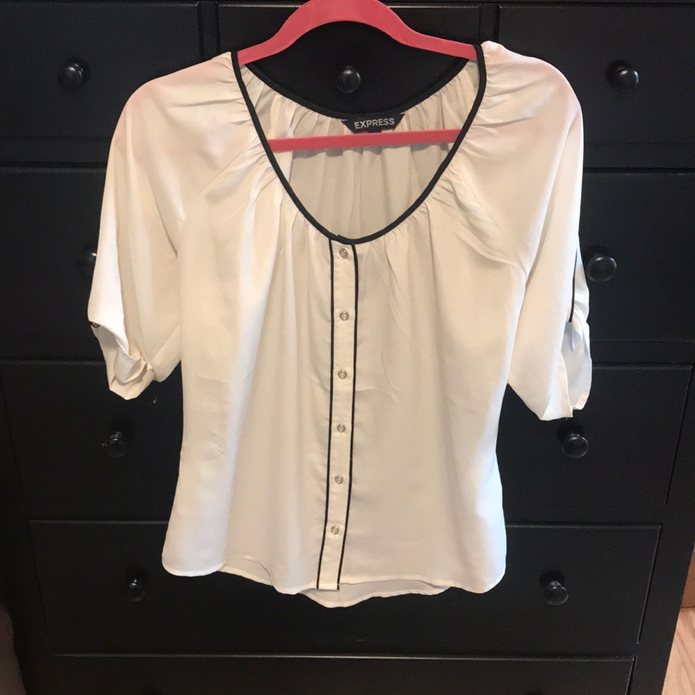 White blouse.